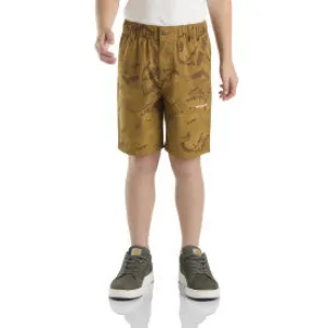 Youth Carhartt LWD Camo Short - Carhartt Brown